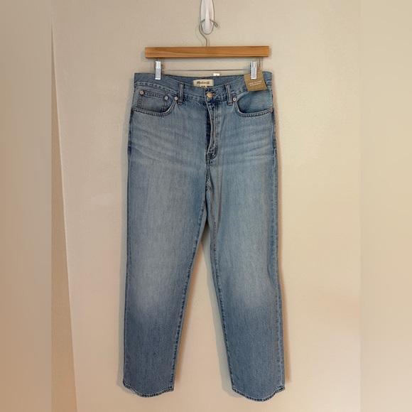 Madewell Women's Low-Slung Straight Jeans Duprey Wash 28 - Picture 4 of 15
